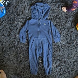 Carter's Dark Blue Hoodie w/ bear ears 12M